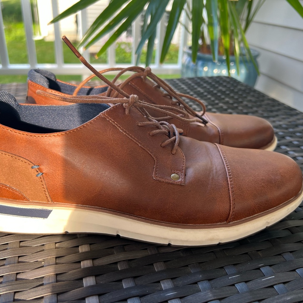 Brown Leather Men's Shoes